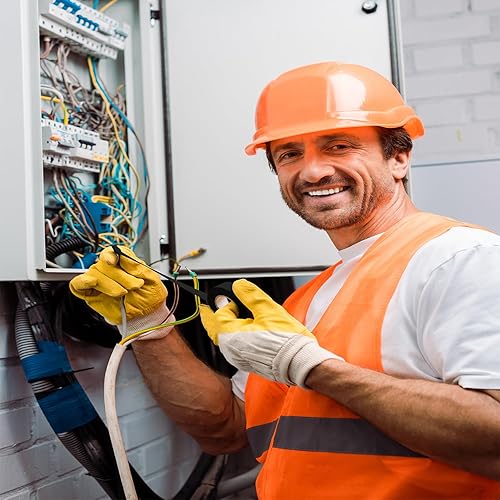 Miniatura 6 de WANBAO 10 rollos de cinta eléctrica de 0.67 pulgadas x 66 pies, cinta aislante impermeable de alta temperatura para uso doméstico, automotriz e