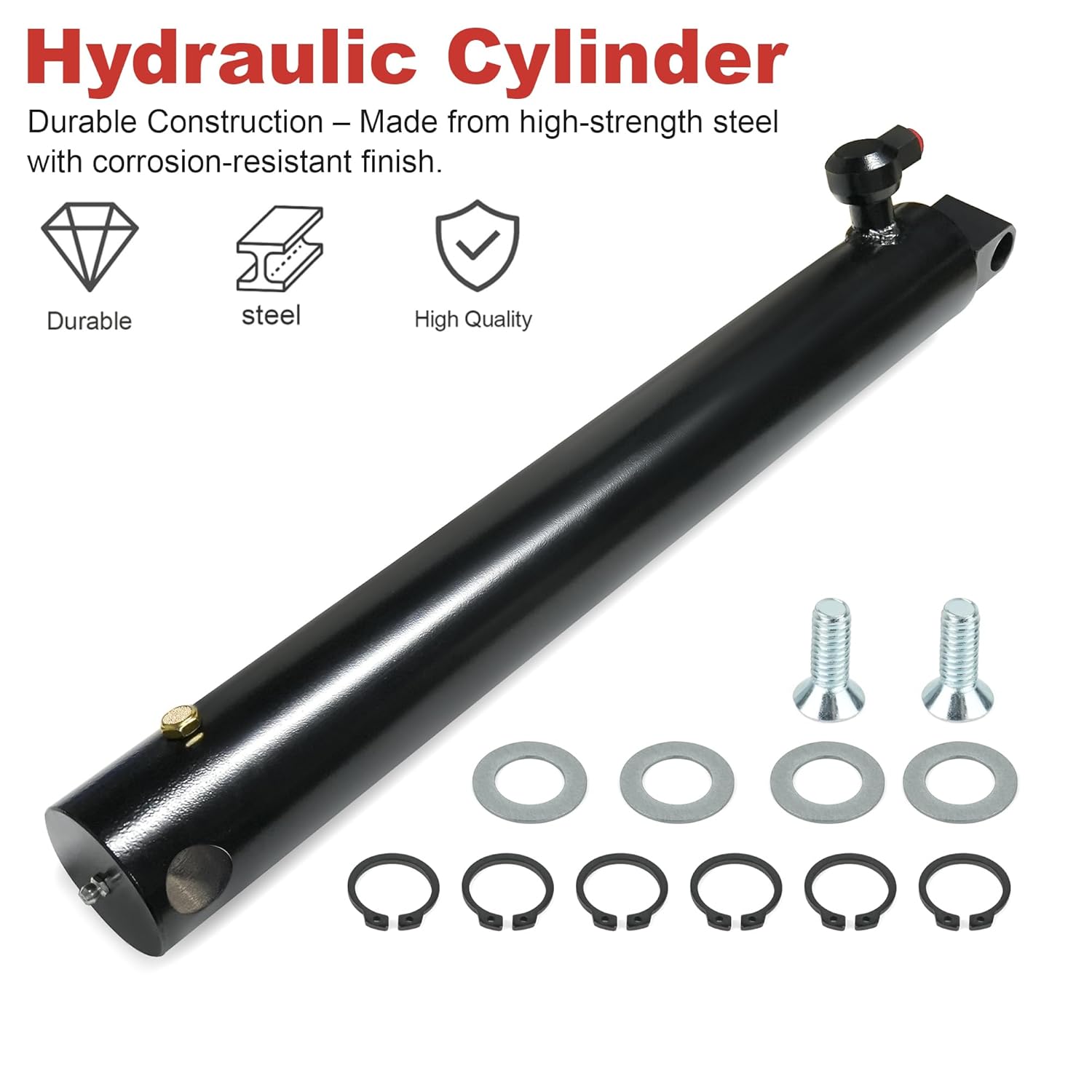 Replacement Hydraulic Cylinder 002559 for Tommy Gate G2 Series 1650 & 2050 Models (50" Down Travel)