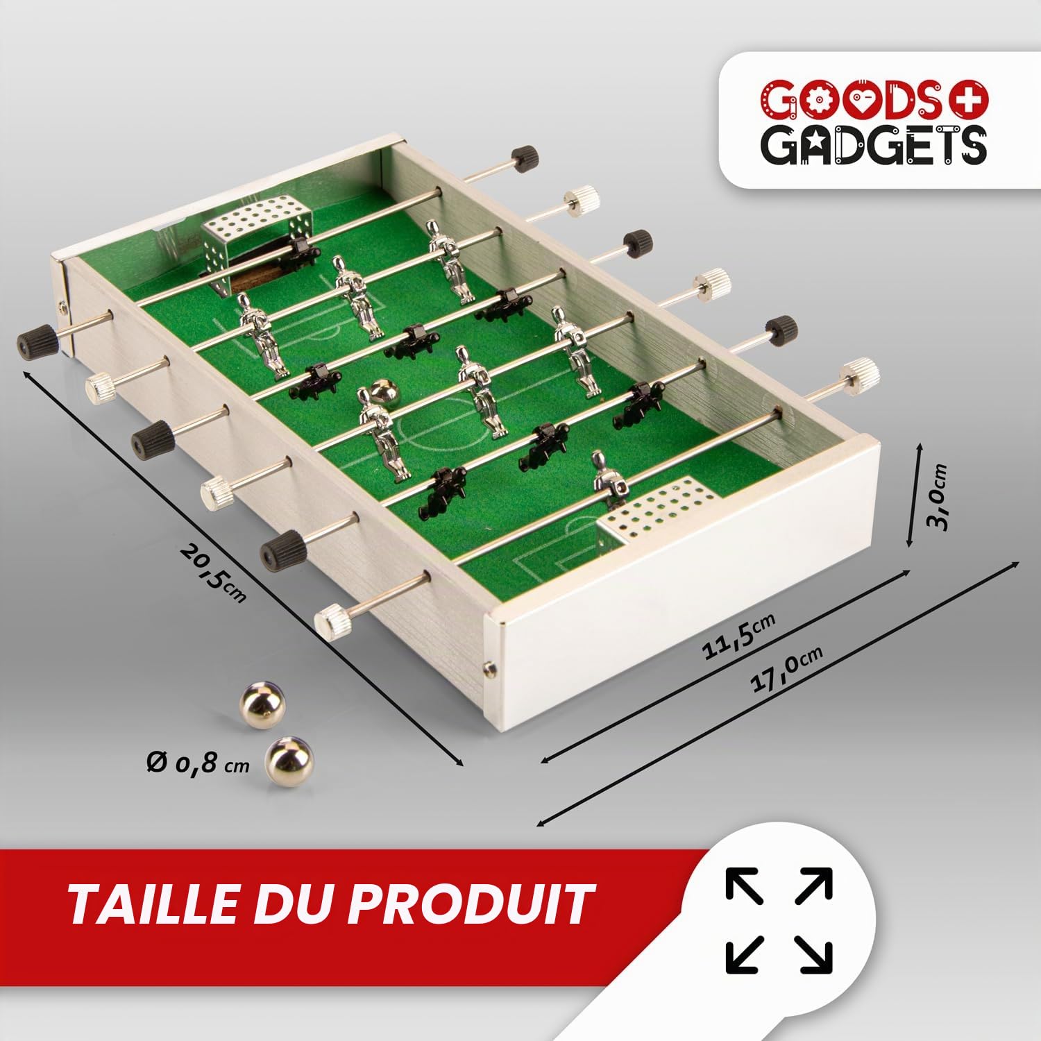 Joueurs de baby foot en aluminium ou en plastique... lesquels choisir
