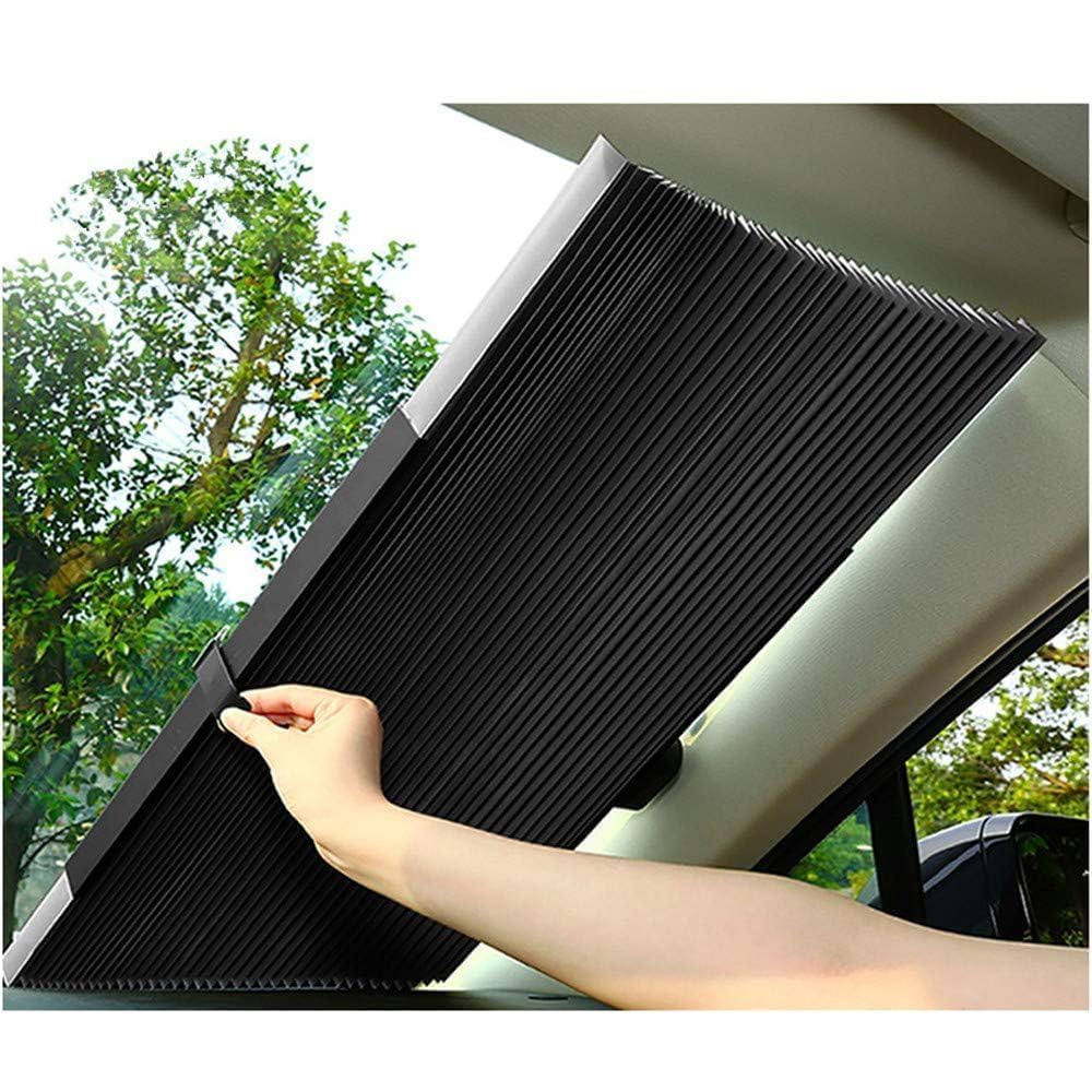 IYOUGSIAS Car Windscreen Sun Shade,for BMW 4er G22 G23 G24 2020-2024 2025 Internal Blackout Privacy, Sun Protection, Foldable,Keep Your Vehicle Cool,65mm
