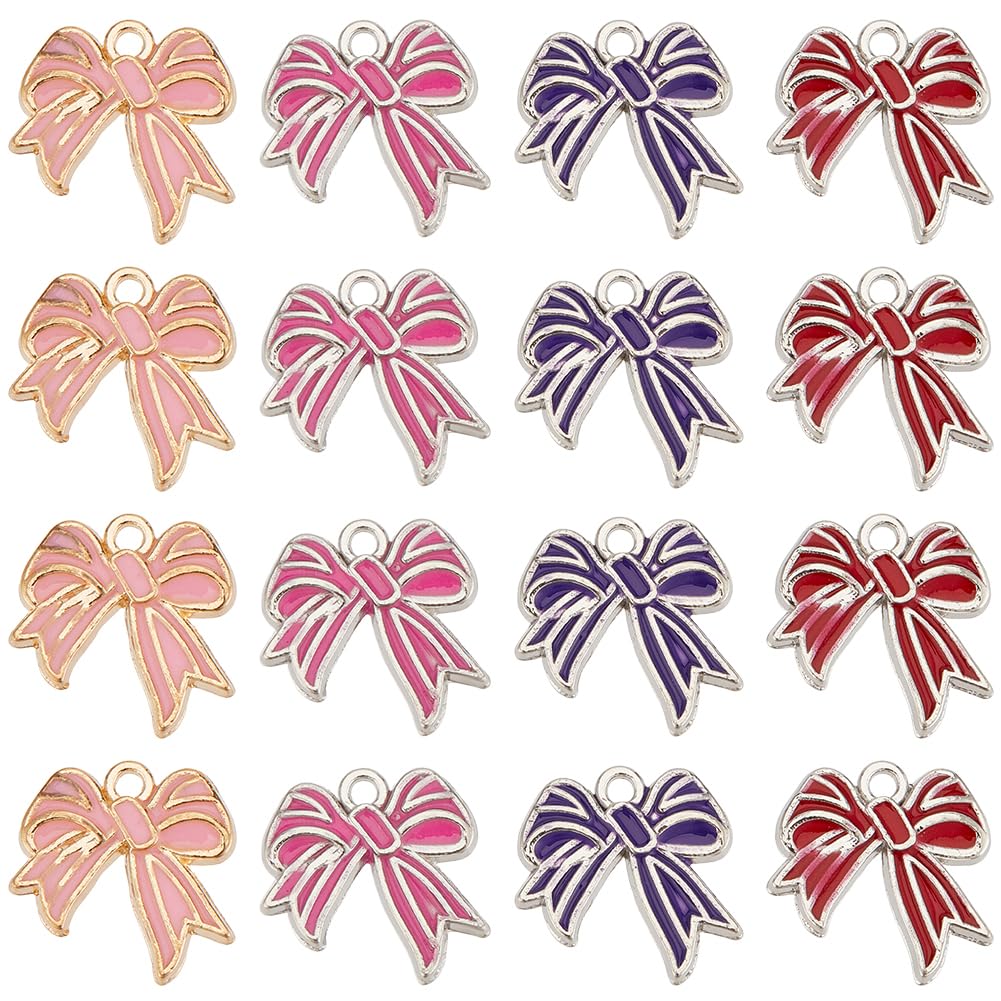 Breloques nœud papillon plates pour créer des bijoux sans volume qui ne s'accrochent pas aux vêtements
