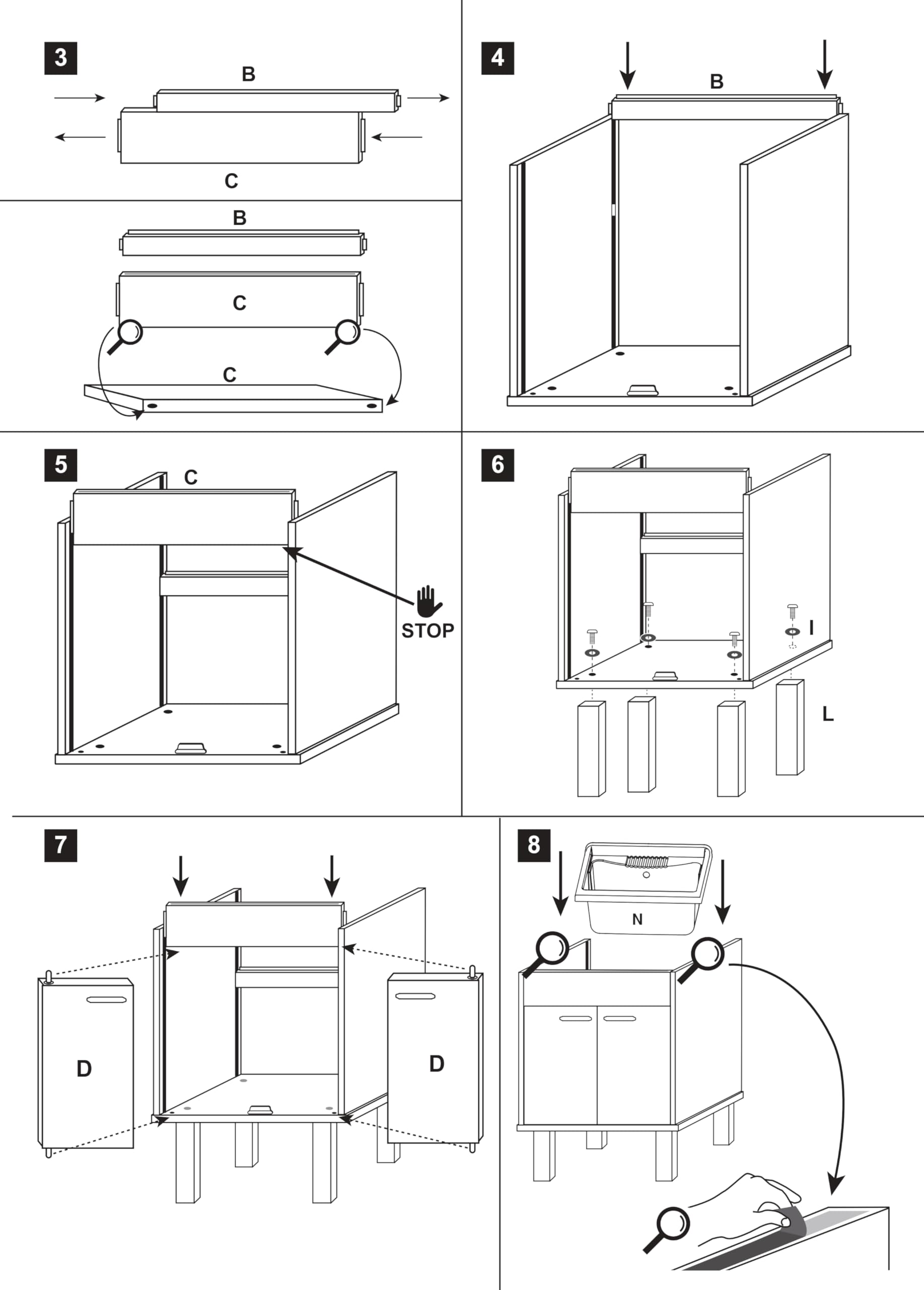 Negrari Mobile Lavatoio in PVC con vasca in PP, Resistente agli acidi di uso comune, Resistente all'umidità, Kit di scarico incluso, Interno e Esterno, L60 x P50 x H85 cm, Colore Verde Scuro