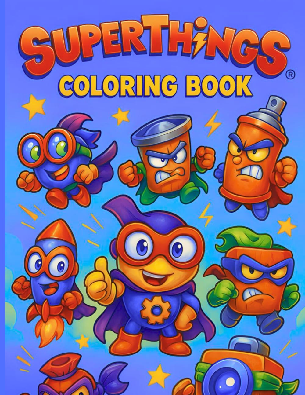 Superthings: Colorin Book