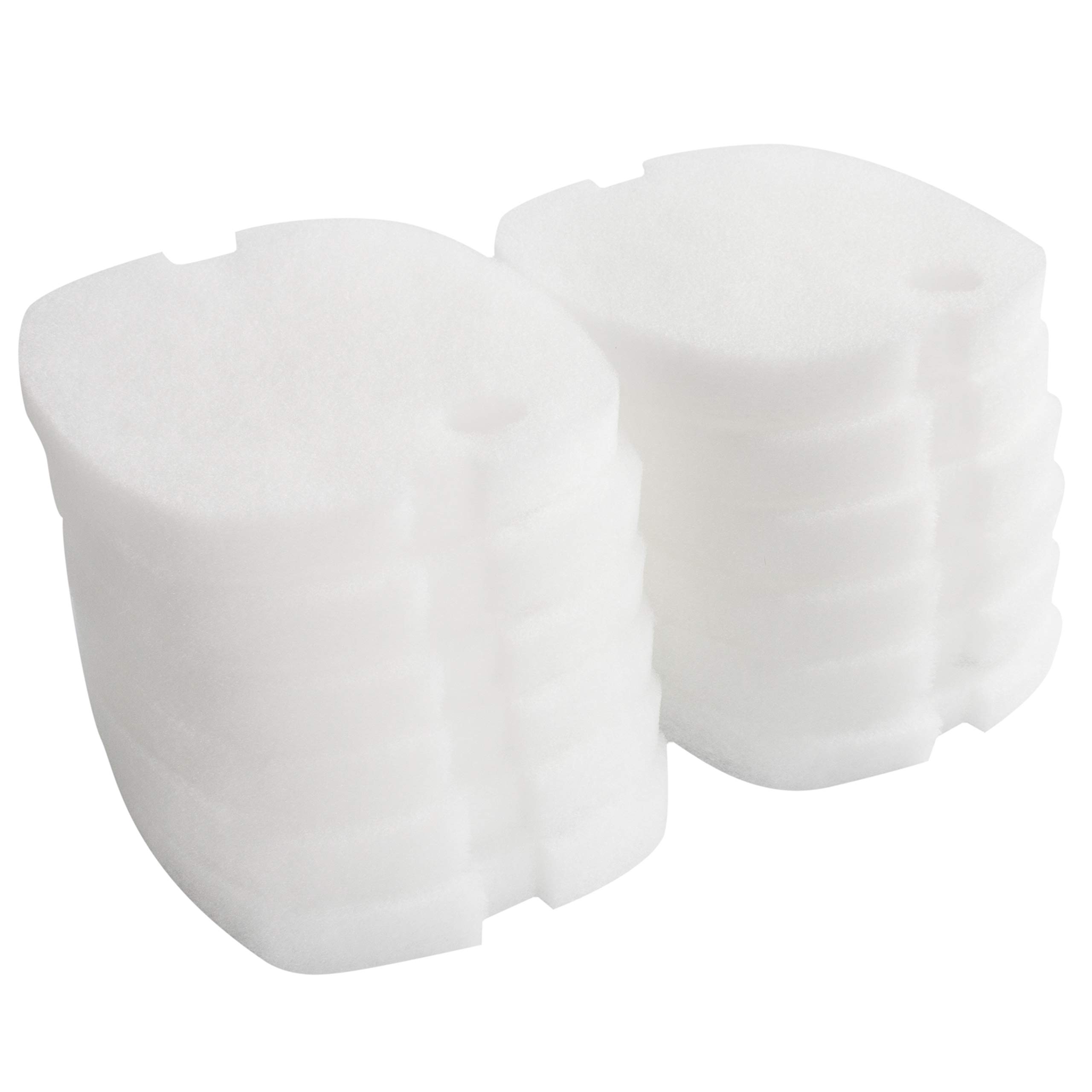 Replacement Fine Filter Pads Sets Fit for Sunsun HW-302/505A Canister (Pack of 12)