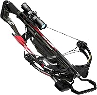 Barnett Whitetail Hunter II Crossbow 350 FPS - Lightweight 6.4 lbs Compact RealTree Camo Hunting Package with Scope & Arrows