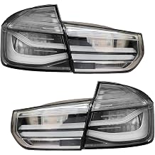 Car Tail Light Compatible for BMW 3 Series LCI F30 F35 Taillight 2012-2017 MP Signal Lamps Custom Clear Brake Reverse Tail Light Assembly
