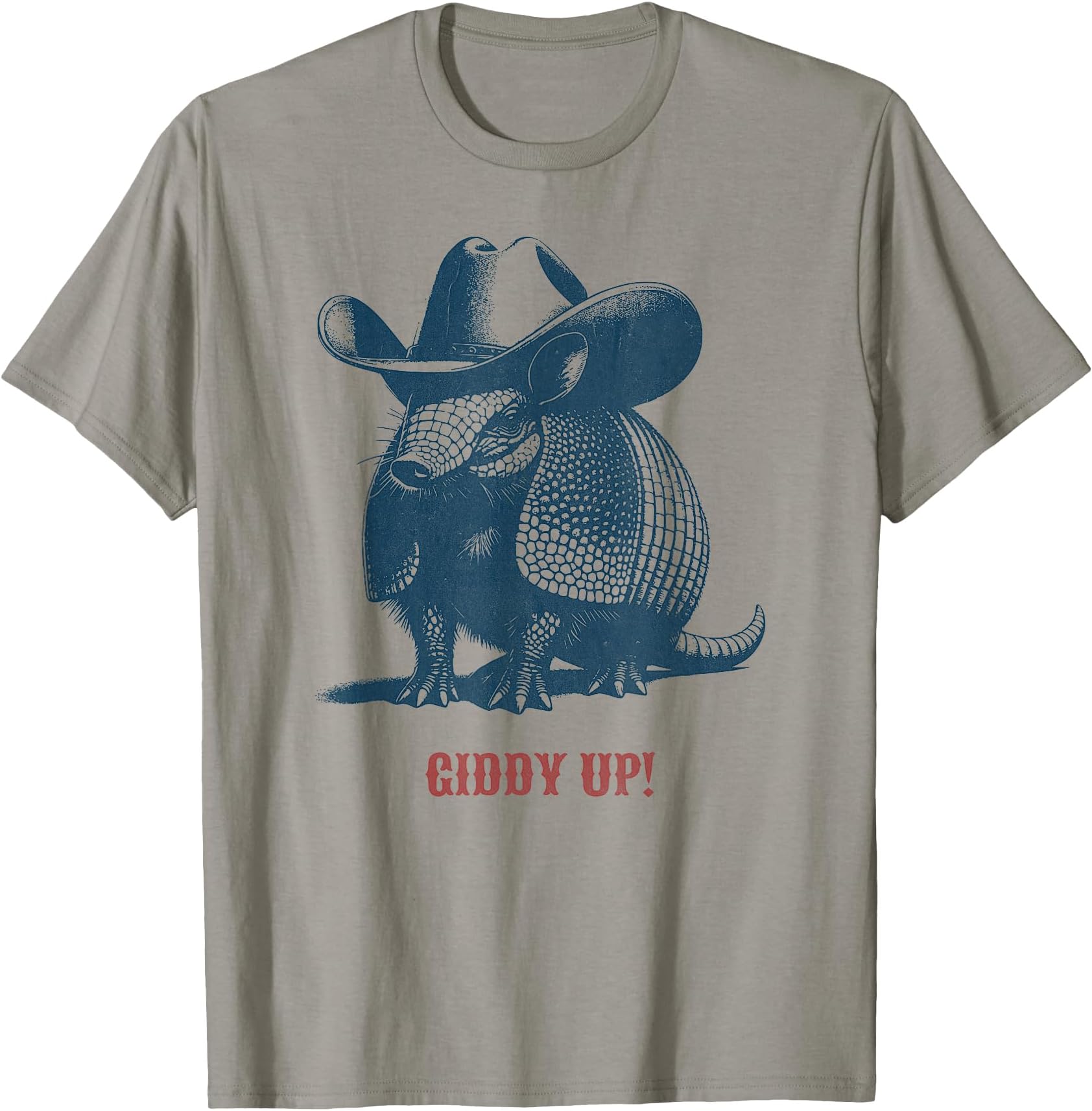 Giddy Up Cowboy Ready for Rodeo/Cowboy Armadillo T-Shirt