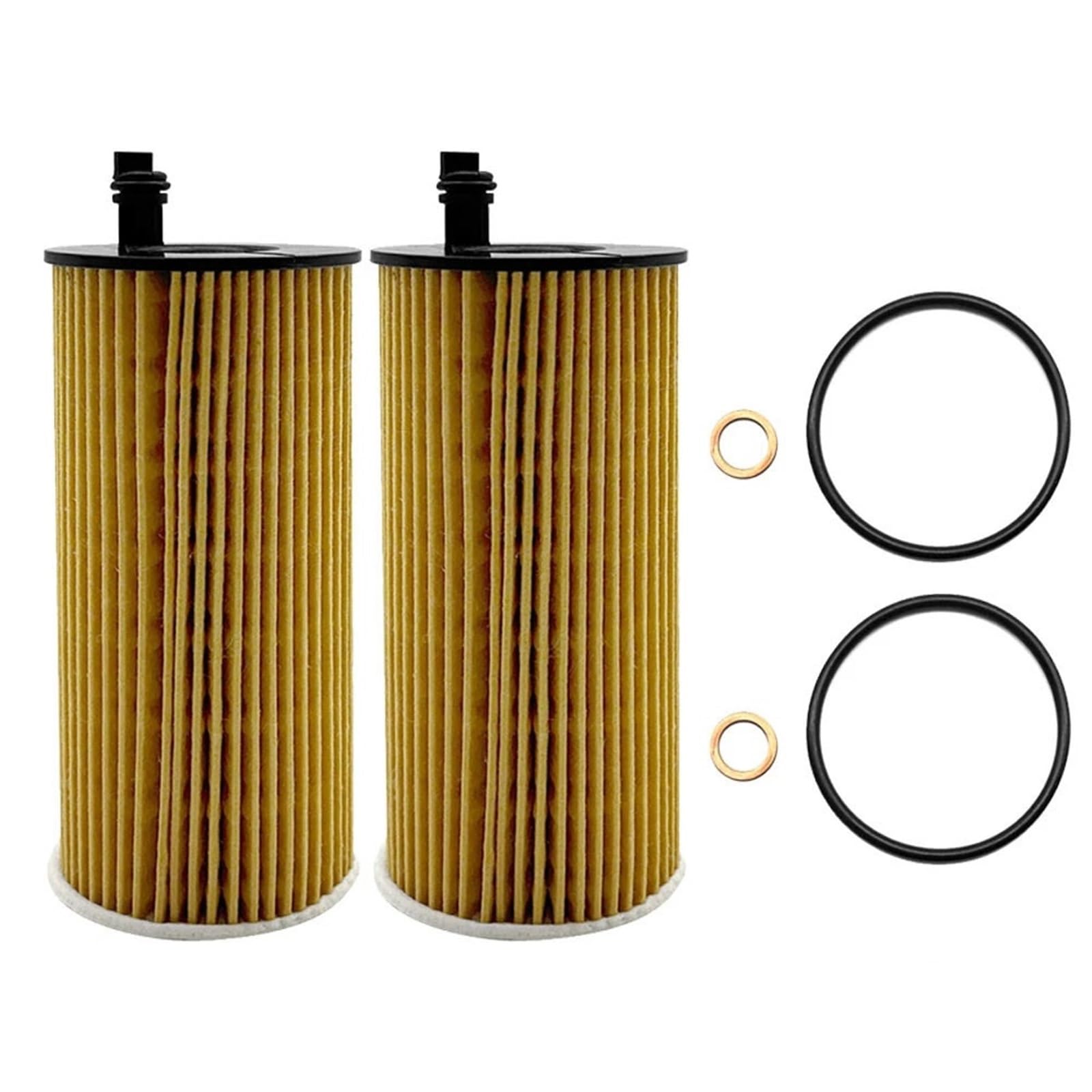 Filtro de aceite de coche 11428507683 para BMW MINI E84 | 1/2/3 Uds filtro de aceite de coche para BMW MINI E84 E90 F10 F15 F20 F25 F30 116d 120d(2pcs)