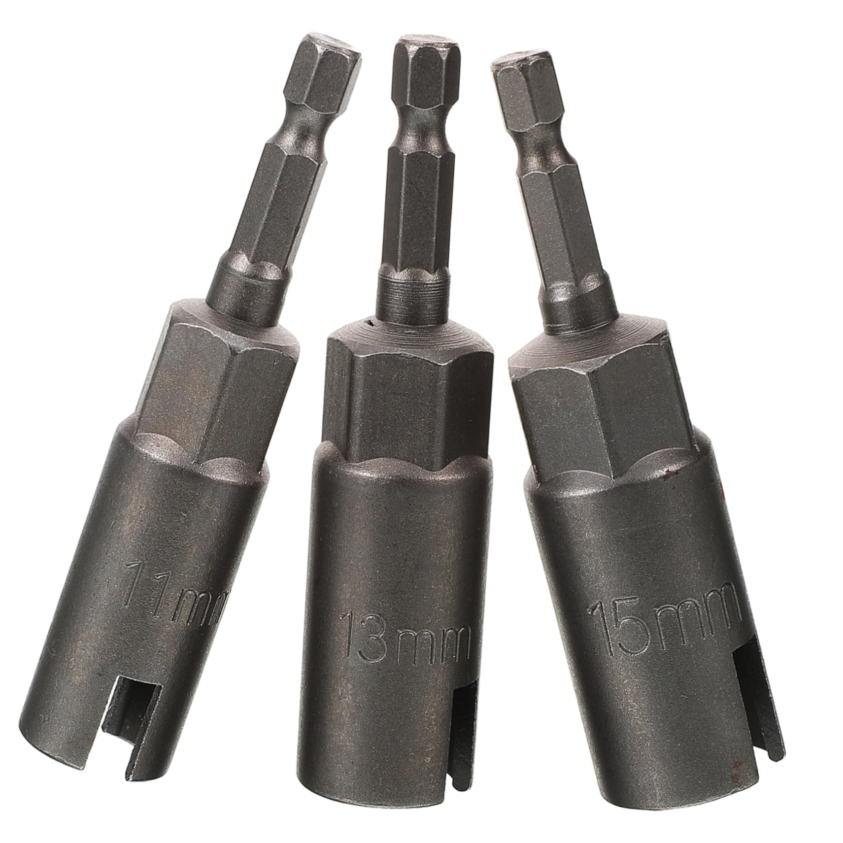 Angoily 4 Set Presa A Vite Punte Da Trapano Per Avvitatore A Percussione Ruota Tappo Magnetico Strumenti Chiavi Chiave Per Dadi Per Bullone -v (acciaio Al Cromo Vanadio) Silver 3 Pezzi*4