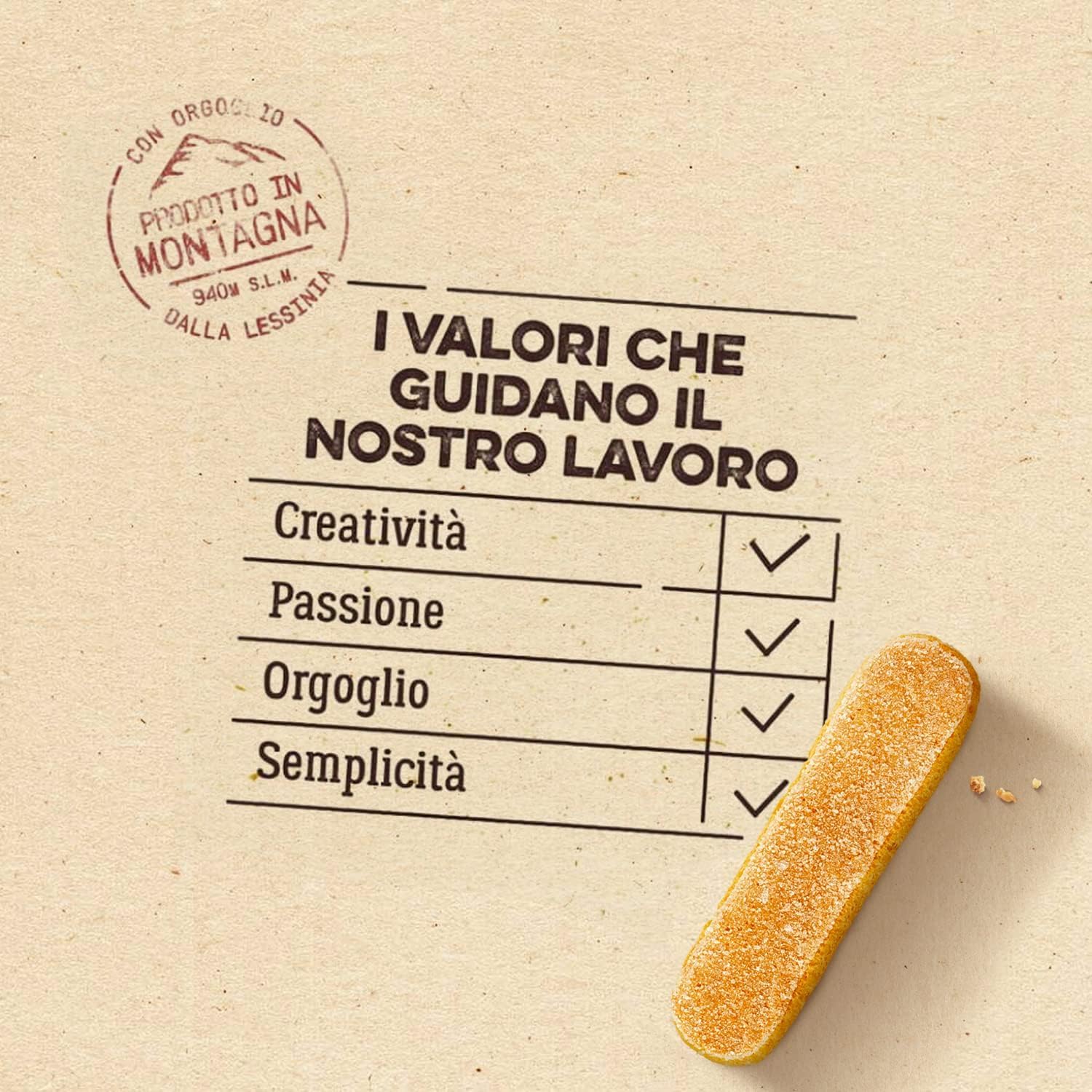 Forno Bonomi, bizcochos italianos con cuchara, Savoiardi, ladyfingers, para tiramisú, galletas, galletas, 10 x 400 g + polpa italiana gourmet 400 g