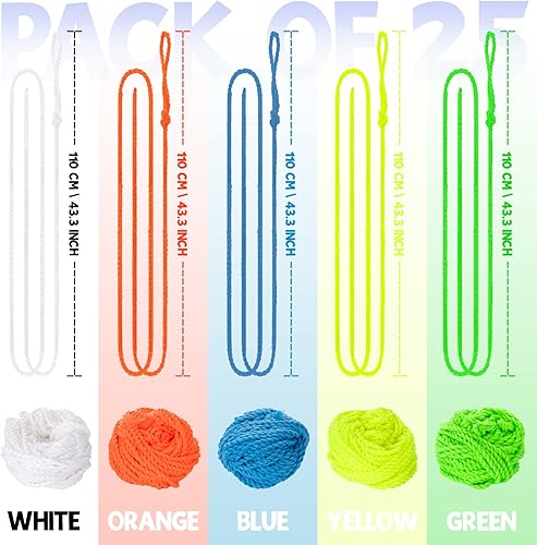 Miniatura 3 de MAGICYOYO Yoyo - Juego de 25 cuerdas, 100 % poliéster, para Yoyo profesionales y no sensibles, con bolsa de almacenamiento Yoyo Ball con bolsa de
