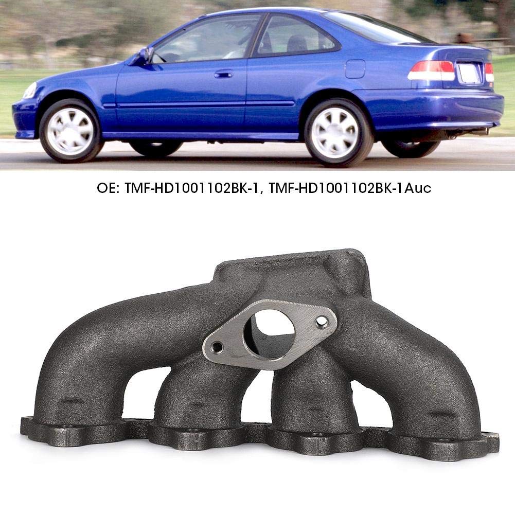 Collettore Turbo, Collettore In Ghisa Flangia Turbo + Kit Guarnizioni Adatto Per Civic/Crx/Del Sol D15/D16 T3 T3T4, Tmf-Hd1001102Bk-1, Tmf-Hd1001102Bk-1Auc