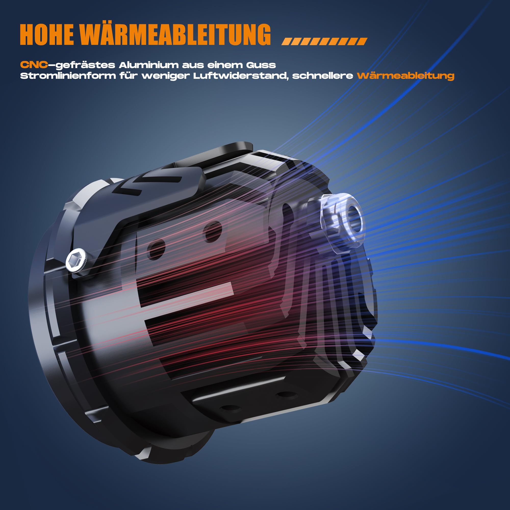Future Eyes Motorrad LED Nebelscheinwerfer, 60W Zusatzscheinwerfer mit 360° Schwenkfunktion, Fern-/Abblendlicht, Wasserdichte Fahrlichter für Nachtfahrten, ATV, UTV und Motorrad-Scheinwerfer