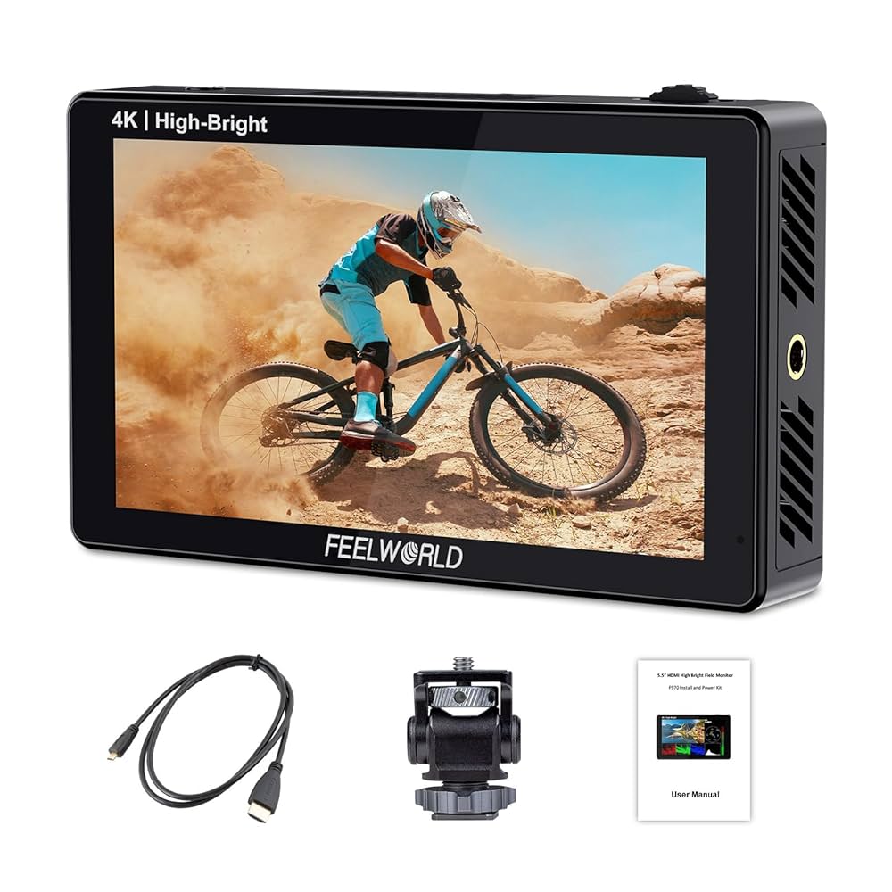 Amazon | FEELWORLD LUT5E 5.5インチ超高輝度 1600nitタッチ