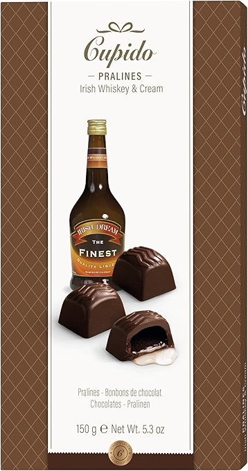 Cupido Irish Whiskey & Cream Belgian Chocolates