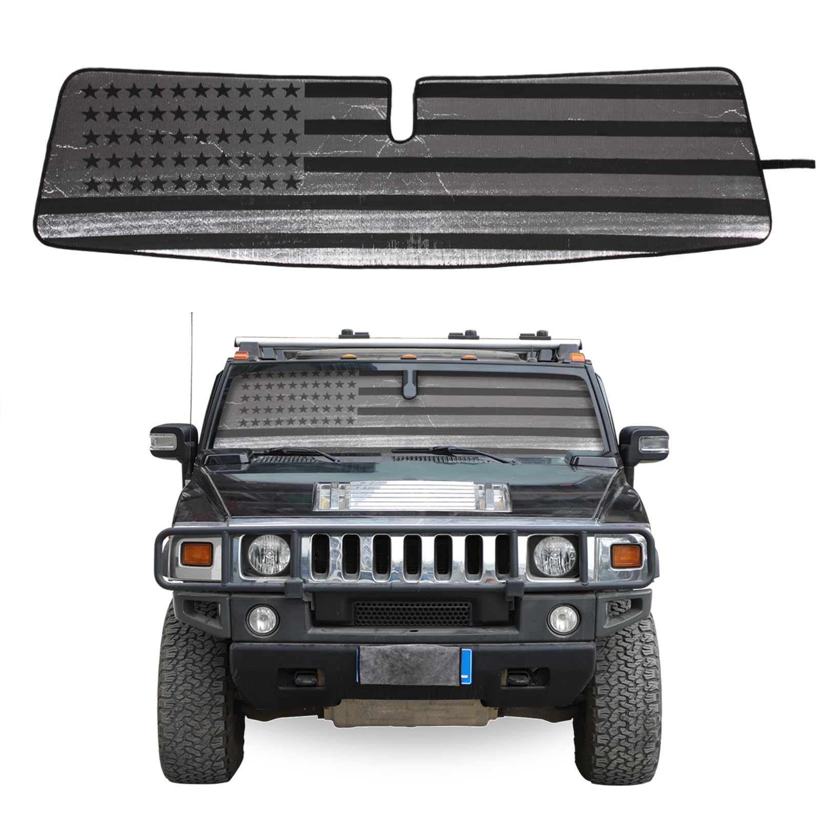 Amazon.com: Windshield Sunshade for Hummer H2 2003-2009 Front