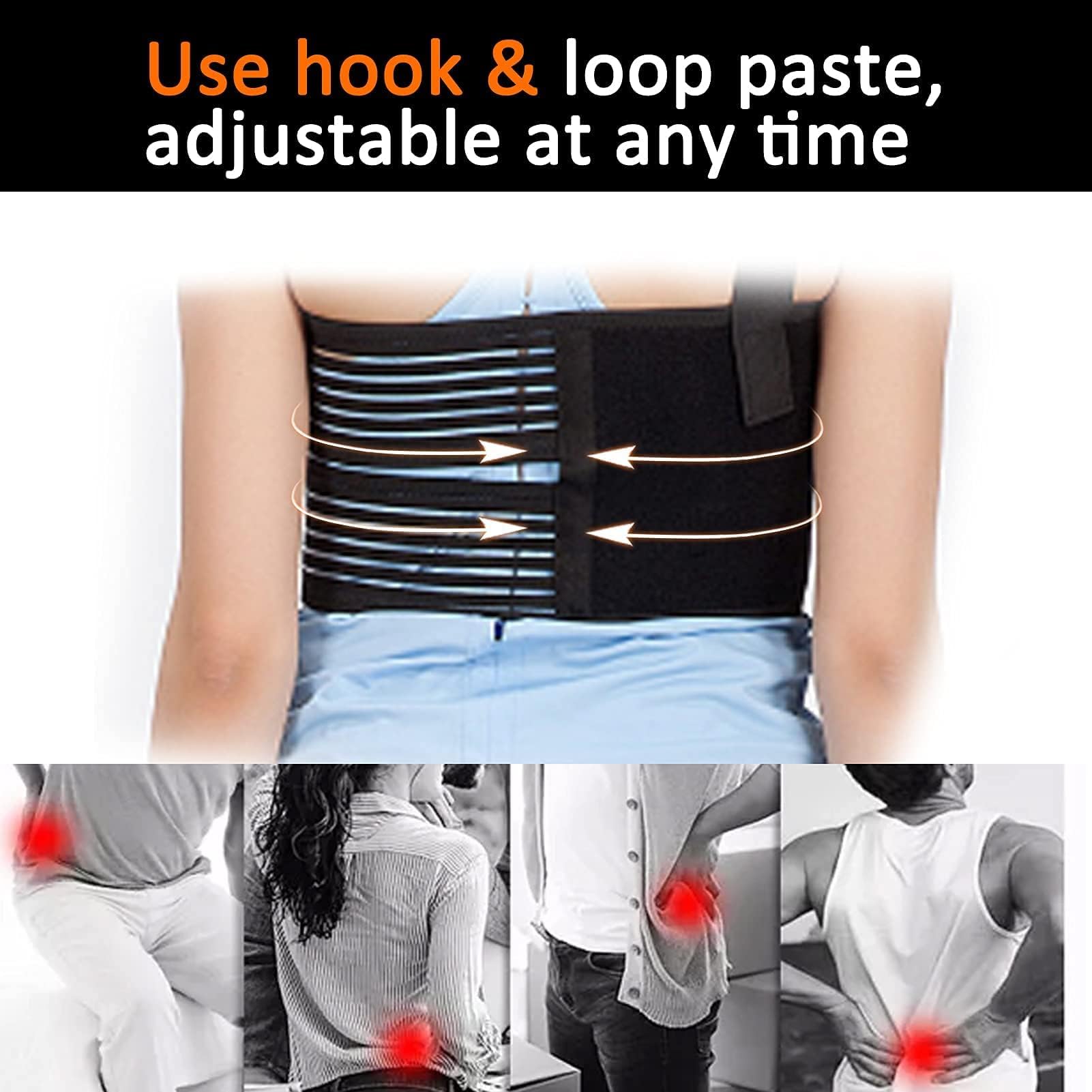 Cintura legante per lesioni alle costole, fascia elastica per cintura toracica per costole rotte da lesioni per costole incrinate, fratturate, lussate e post-operatorie(L)
