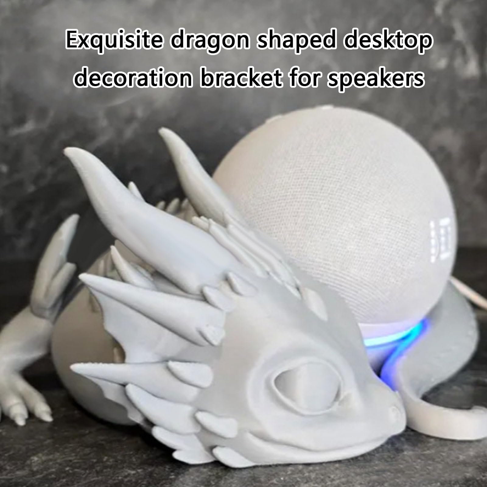 3D Printed Lying Speakers Holder Stand for 4/5 3D Printed Desktop Decoration