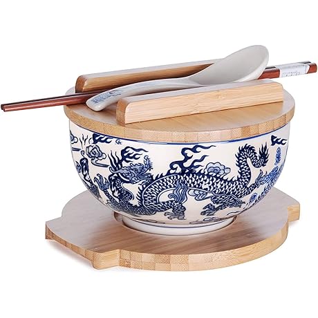Happy Sales Japanese Kamameshi Ramen Bowl Set