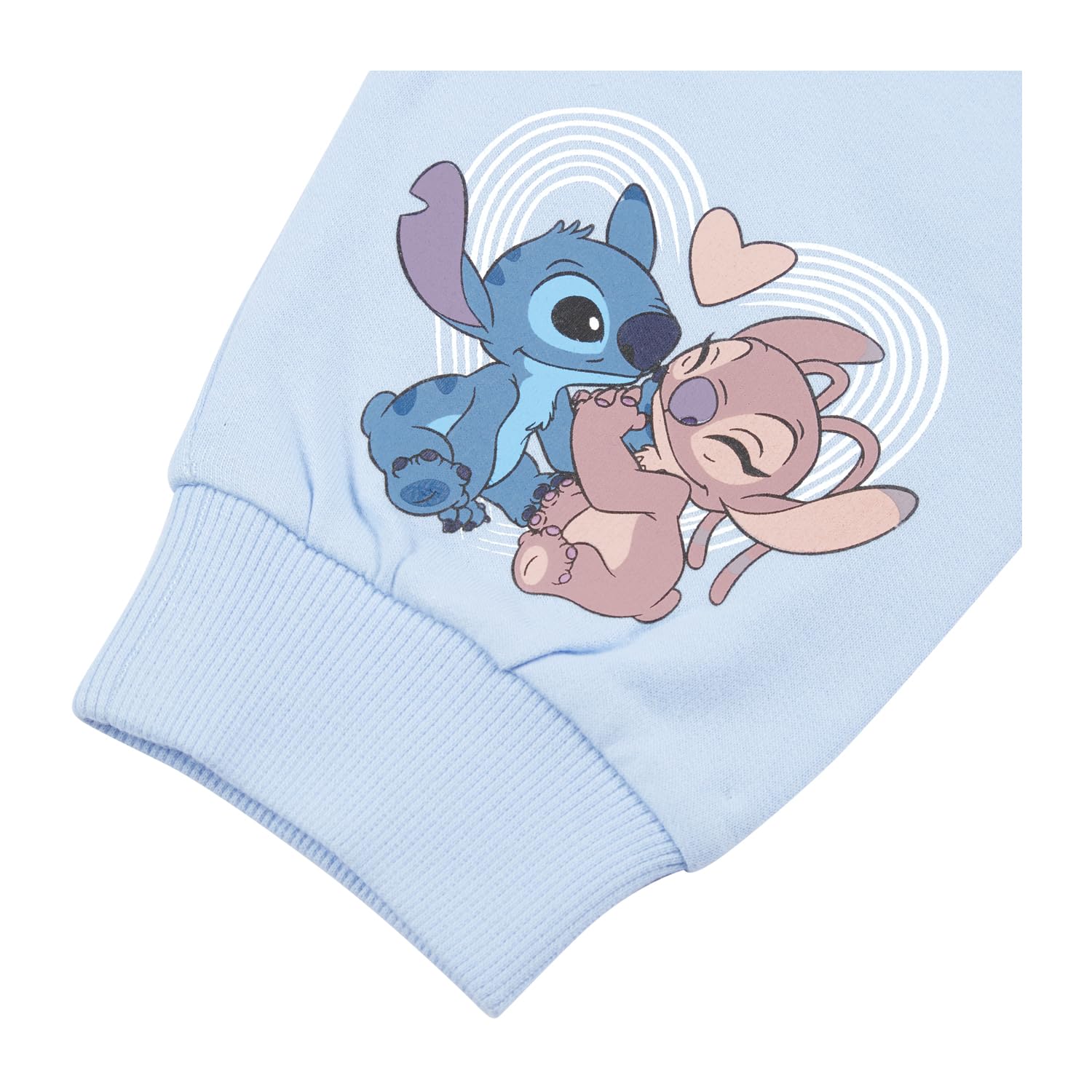 Disney Lilo & Stitch Survêtement pour fille, sweat-shirt court et pantalon de jogging pour filles et adolescentes de 5 à 15 ans