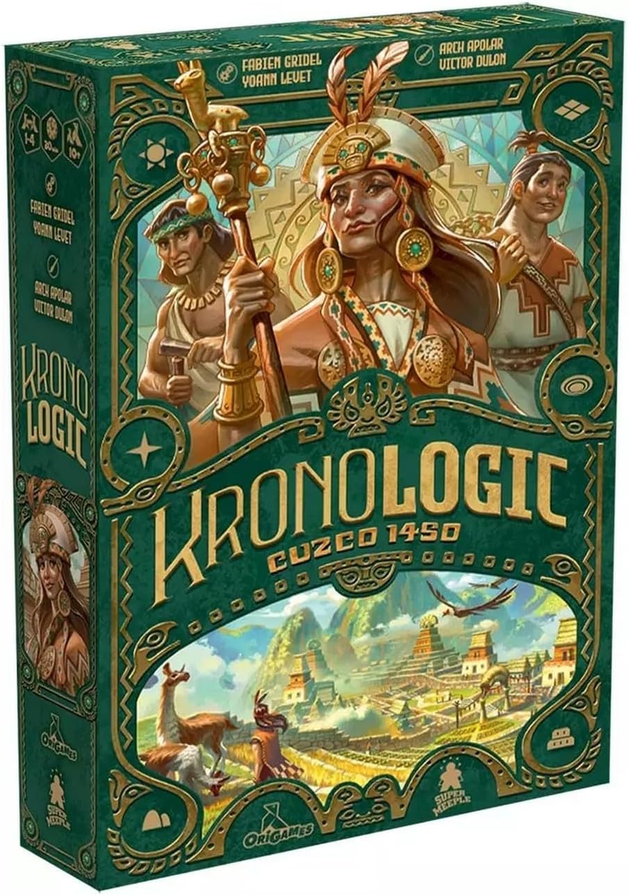 Blumie Shop Kronologic Cuzco 1450 + Erweiterung Das Tal der Opfergaben, französische Version + 1 Decap