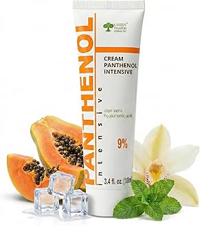 9% Panthenol Barrier Repair Cream - Redness Relief Moisturizer | Post Acne, Laser, Facelift & Burn Care | Soothing Skin with Aloe & Hyaluronic Acid – Tattoo & Irritation Care, 3.4Oz