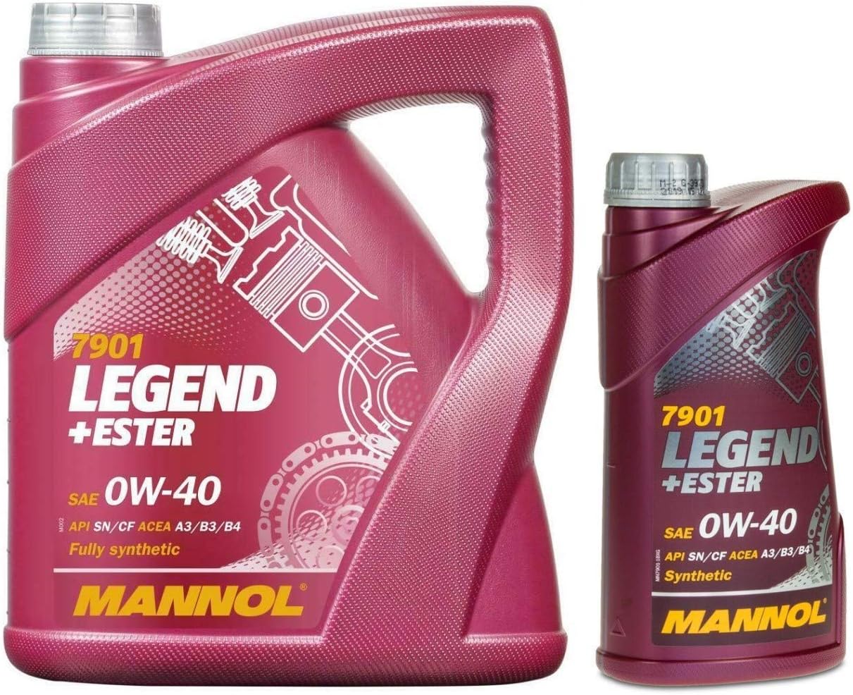MANNOL Legend + Ester 0W40 A3/B3/B4 Fully Synthetic Ester Engine Oil LL