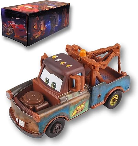 HOMETEAM SP Coches de juguete de carreras de fundición a presión, material de aleación de seguridad para niños, caja de color de belleza para