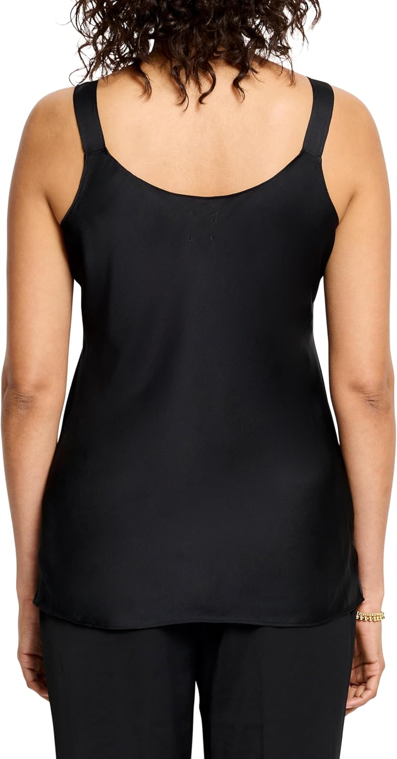 NIC+Zoe Womens Social Edit Crepe Cami - Image 4