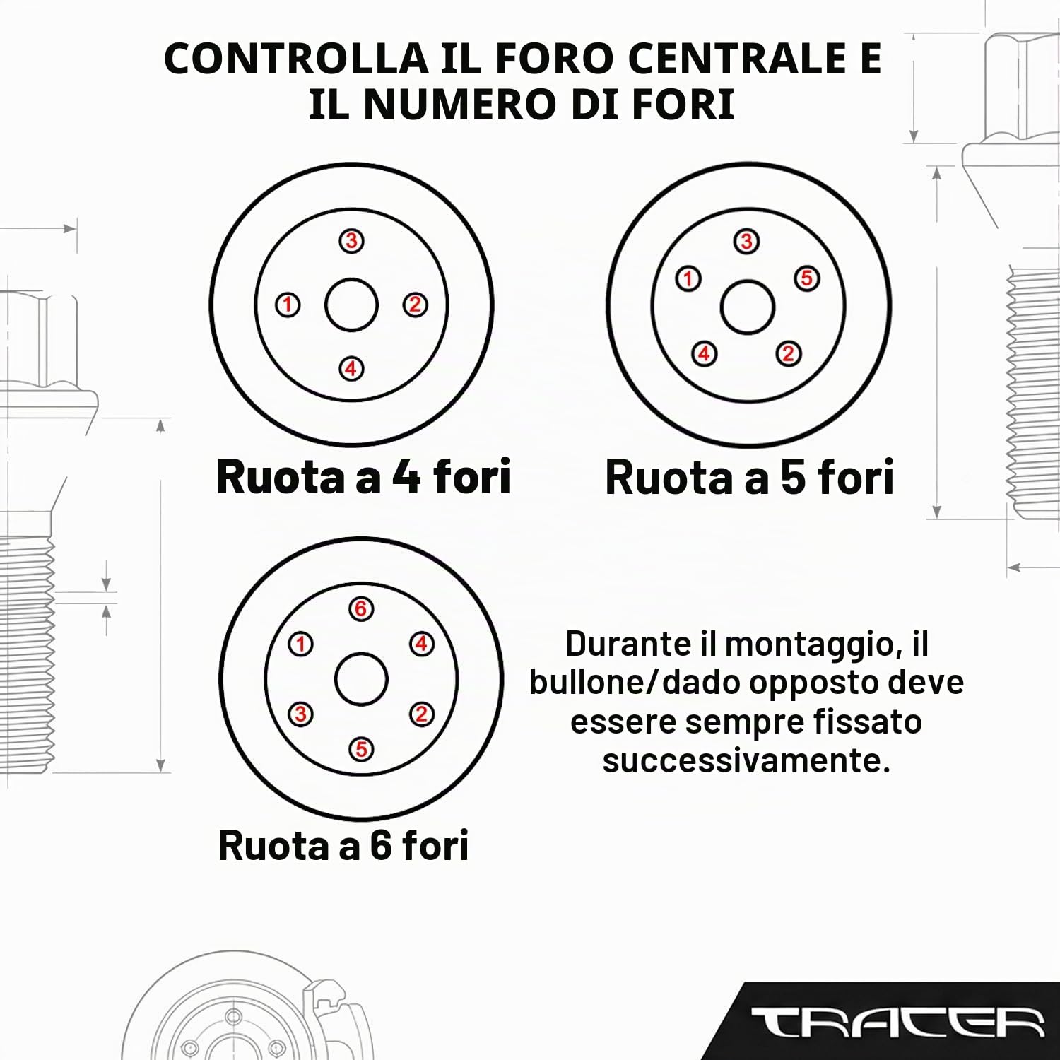 20 dadi ruota collare conico chiuso 60° M12 x 1,5 compatibile con Ford, Chrysler, Toyota, Hyundai, Kia, Honda, Mazda
