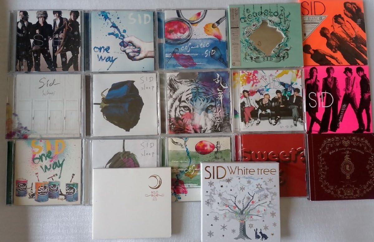 SIDシド　CD まとめ売り　アルバム4枚　シングル17枚　ヴィジュアル系　V系 SIDシド CD まとめ売り アルバム4枚 シングル17枚 ヴィジュアル系 V系