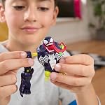 MixMashers Marvel Venom vs. Venomized Spider-Man, Custom Action Figure & Accessories 2-Pack, 5-Inch-Scale (12 cm) Super Hero Toys for Kids Ages 4+