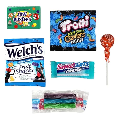 Miniatura 4 de Caramelos a granel envueltos individualmente de tamaño divertido para niños y adultos  Paquete variado de golosinas de tamaño compartido que incluye