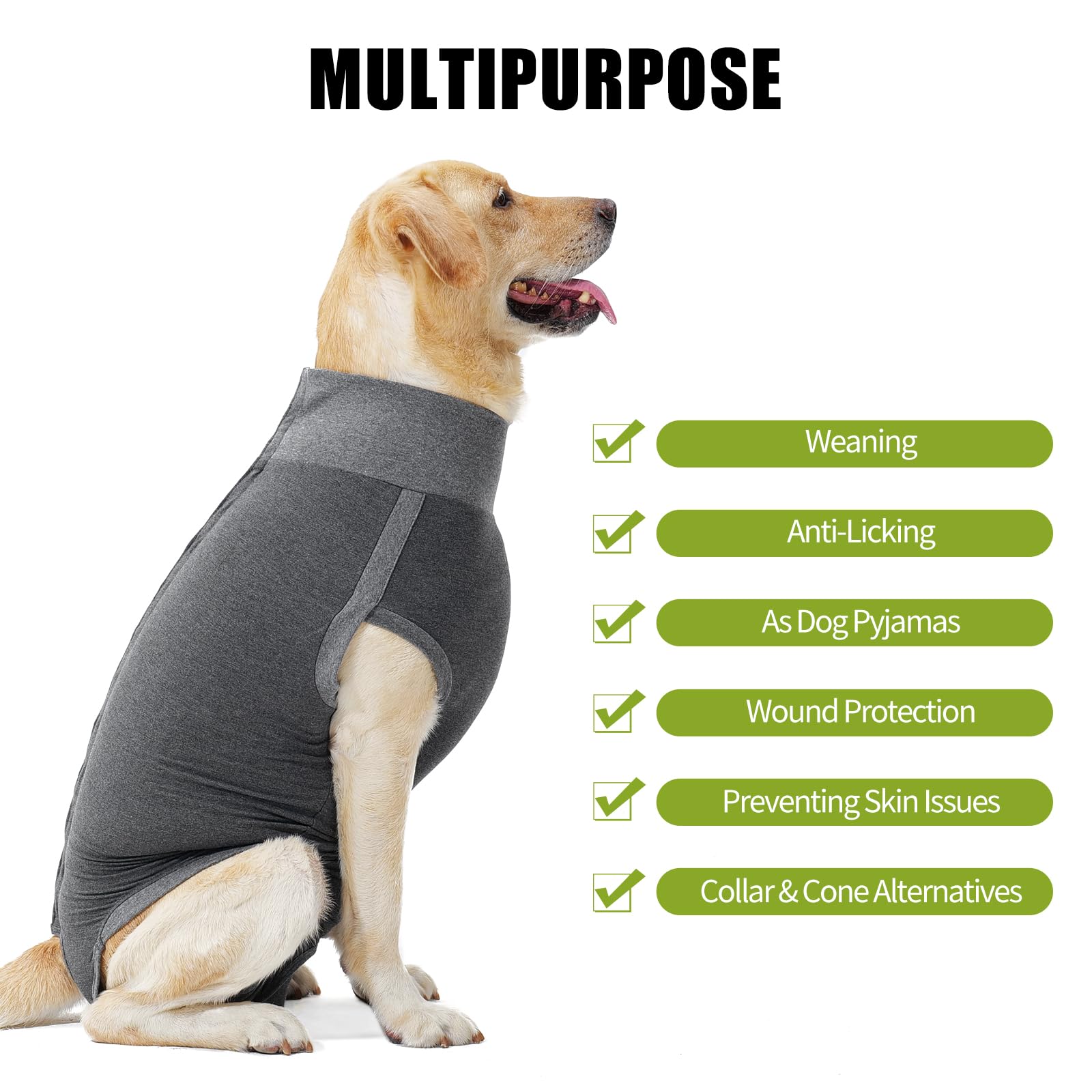 Hondenbody na castratie, op lichaam hond teef, rude body pak na operatie voor honden, chirurgenshirts (verband, blauw, M