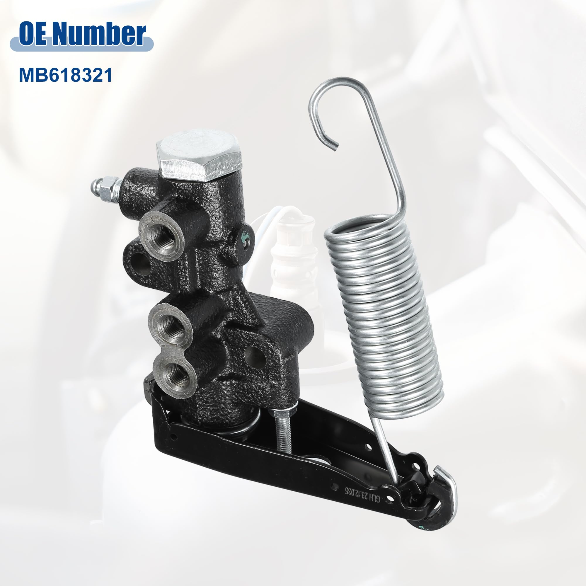 QUARKZMAN Válvula de Compensación de Proporción de Carga de Freno para Mitsubishi L200 L200 K22T 1986-2007 No.Mb618321 - Paquete de 1