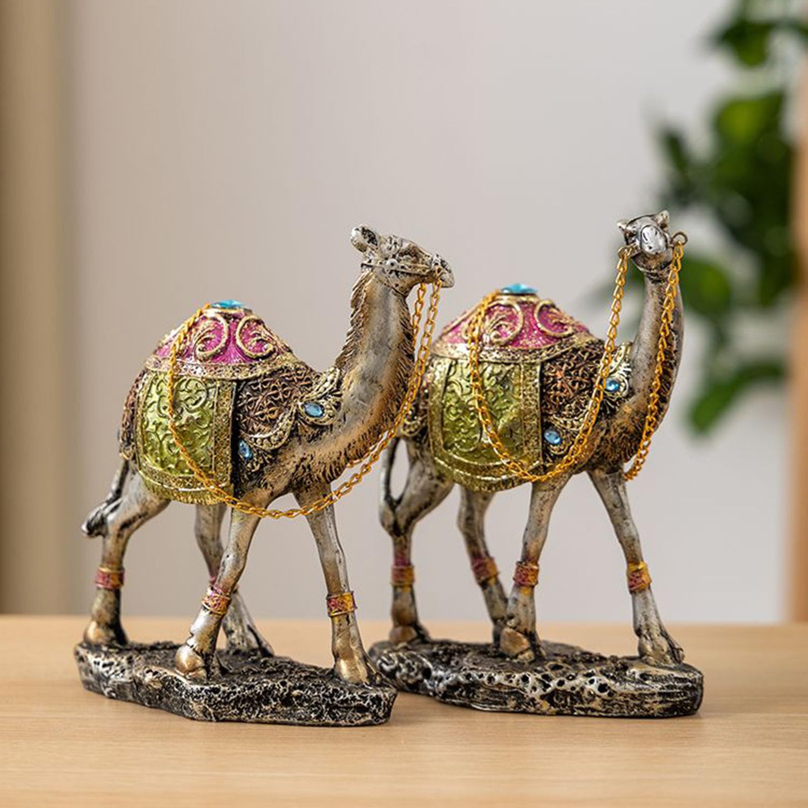 Amazon.co.jp: ラクダの像 砂漠ラクダの置物 インテリア用の小さな置物  