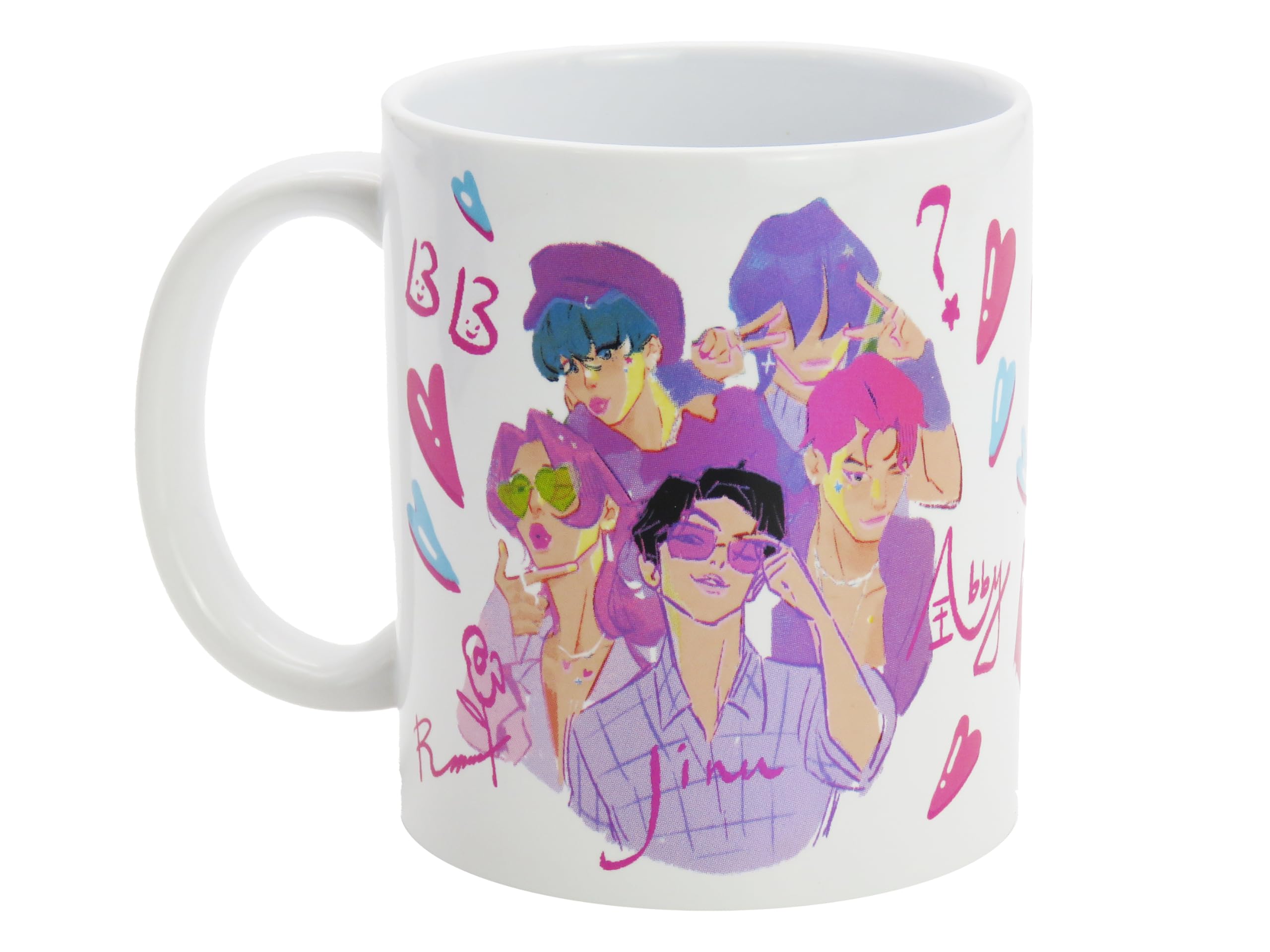 Pyramid International K-pop Demon Hunters Saja Boys Mug, Ceramic 315ml/11oz Coffee Cup, Dishwasher & Microwave Safe