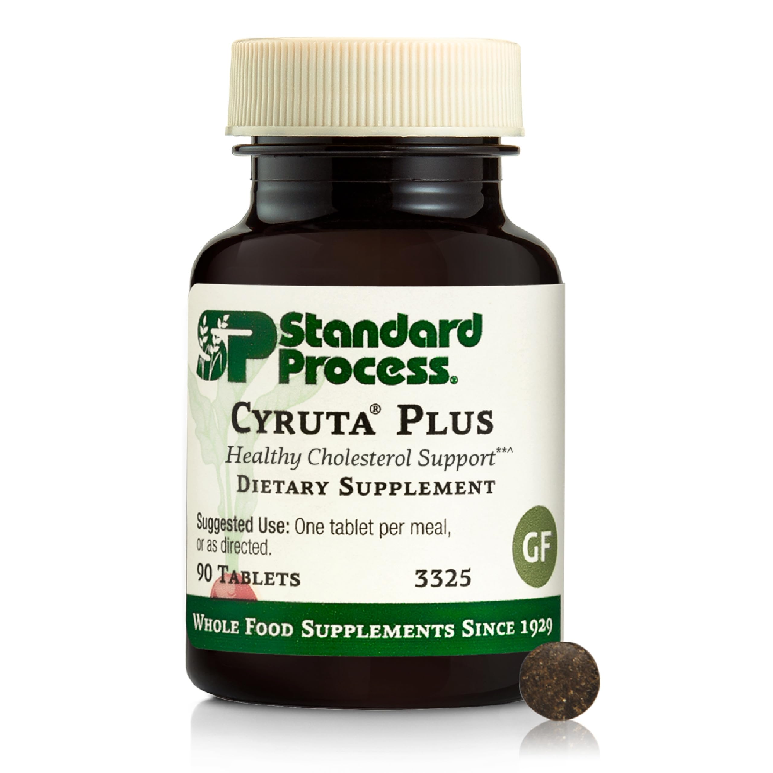 Standard Process Cyruta Plus - Capillary & Circulation Support - Aids Healthy Peripheral Circulation - Gluten-Free, Non-Dairy & Non-Soy - 90 Tablets