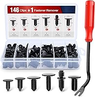 Vista 11 de Nilight - 101 clips de retención para parachoques y protector de salpicaduras, insertos metálicos para Acura, Honda 91503-SZ3-003 91503-SZ5-003