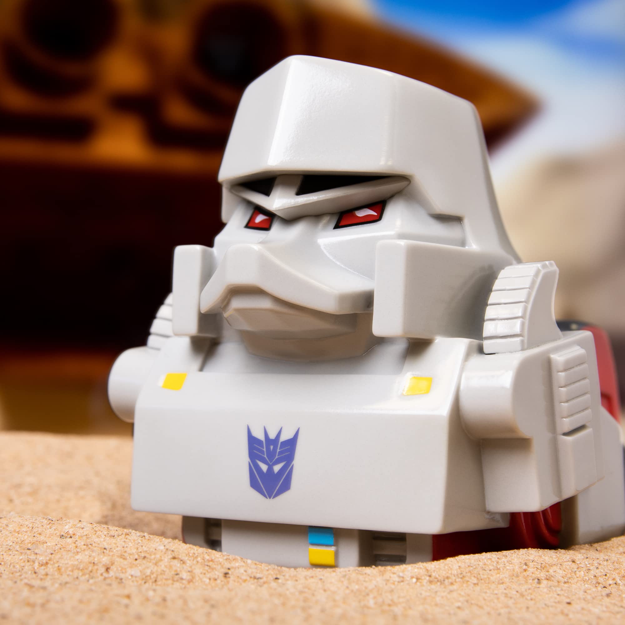 Rubber Road Ltd TUBBZ Boxed Edition Megatron Collectible Vinyl Rubber Duck Figure - Official Transformers… - Image 3