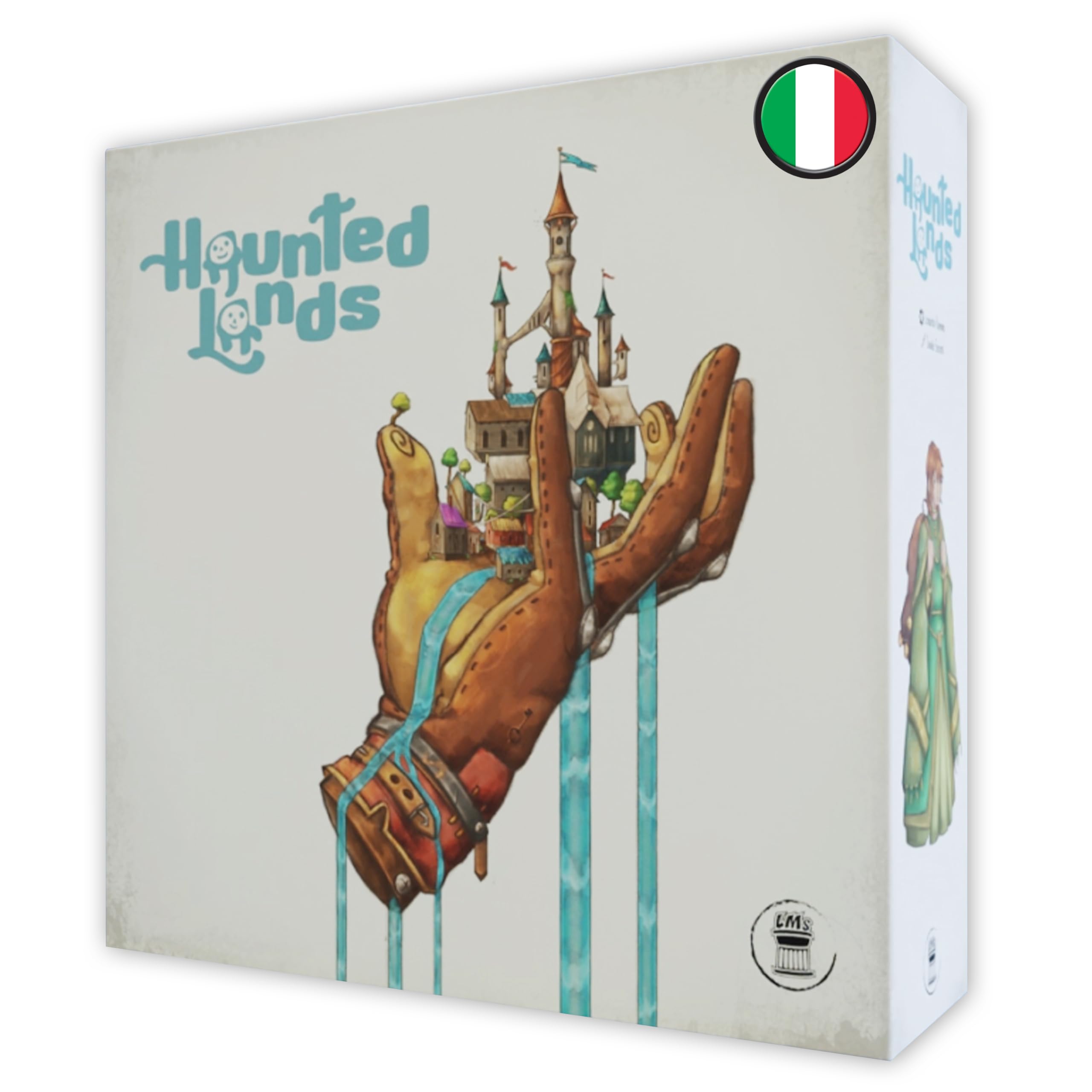 Ludus Magnus Studio Haunted Lands - Gioco da tavolo, 14+ Anni, 2-4 Giocatori, Edizione in Italiano