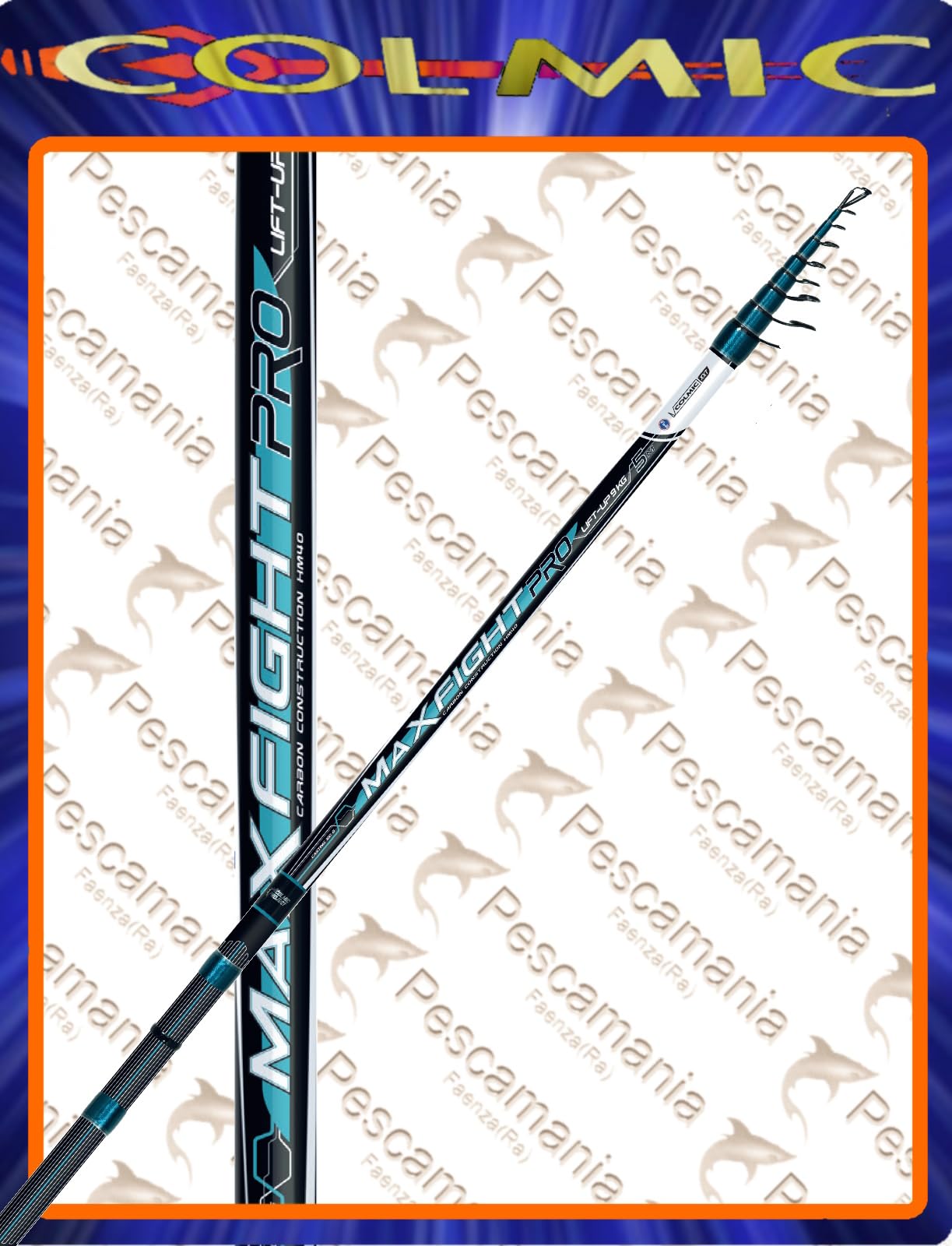Angelrute Colmic Max Fight Pro 6,00 m Bolognese Super Strong Casting 100 g