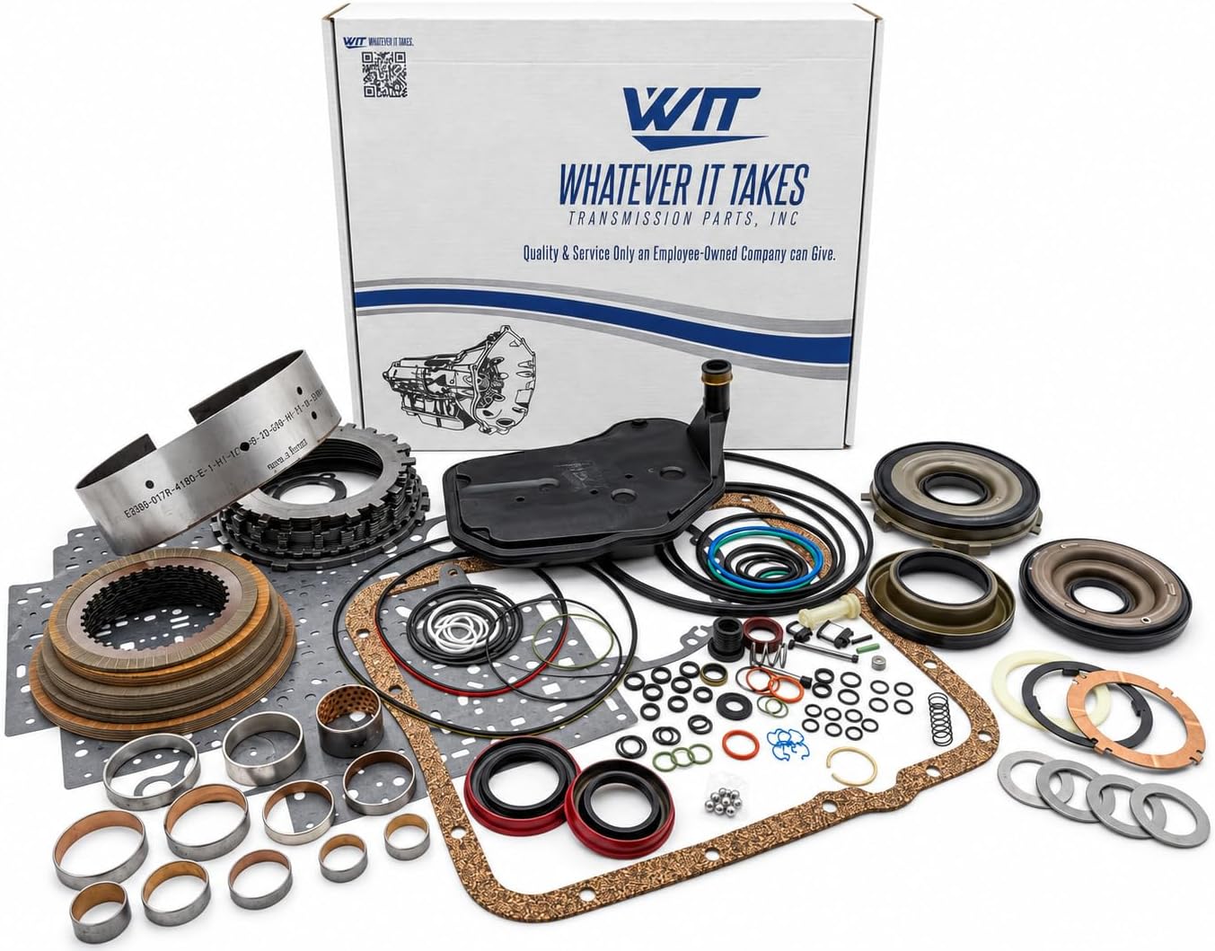 WIT WHATEVER IT TAKES TRANSMISSION PARTS, INC 4L60E Super Master Rebuild Kit w/Steels & Pistons 2004-UP
