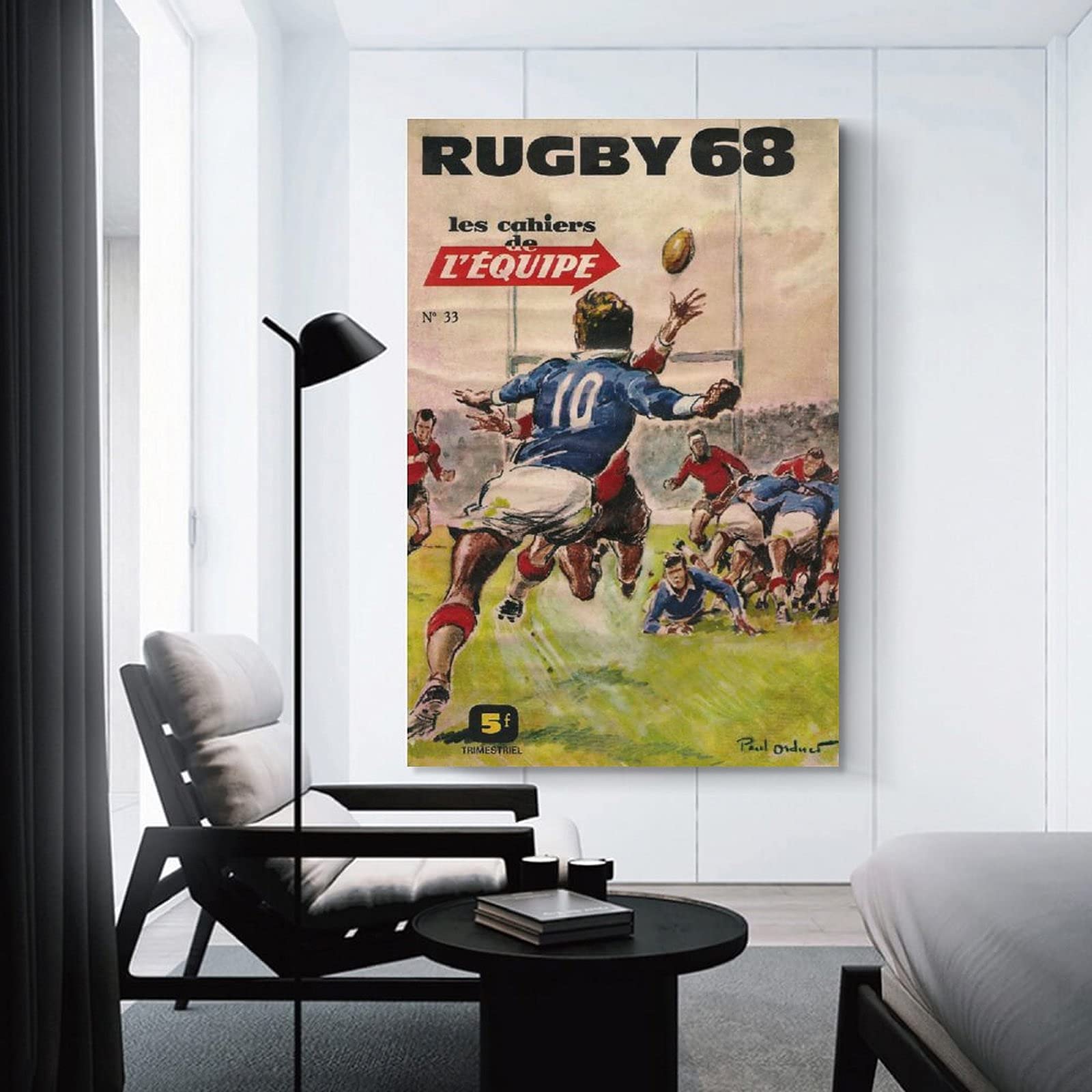 Crète Grèce - Poster De Voyage Vintage - 20 X 30 Cm Impression Sur Toile Pour Salon, Chambre