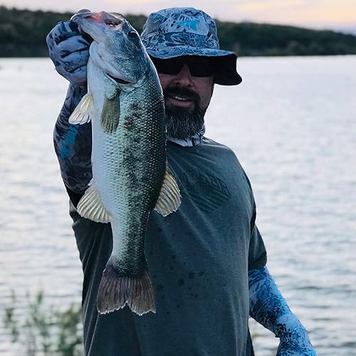 Miniatura 9 de KastKing Sol Armis UPF 50 Boonie - Sombrero de protección solar, pesca, playa y senderismo, remo, remo, kayak