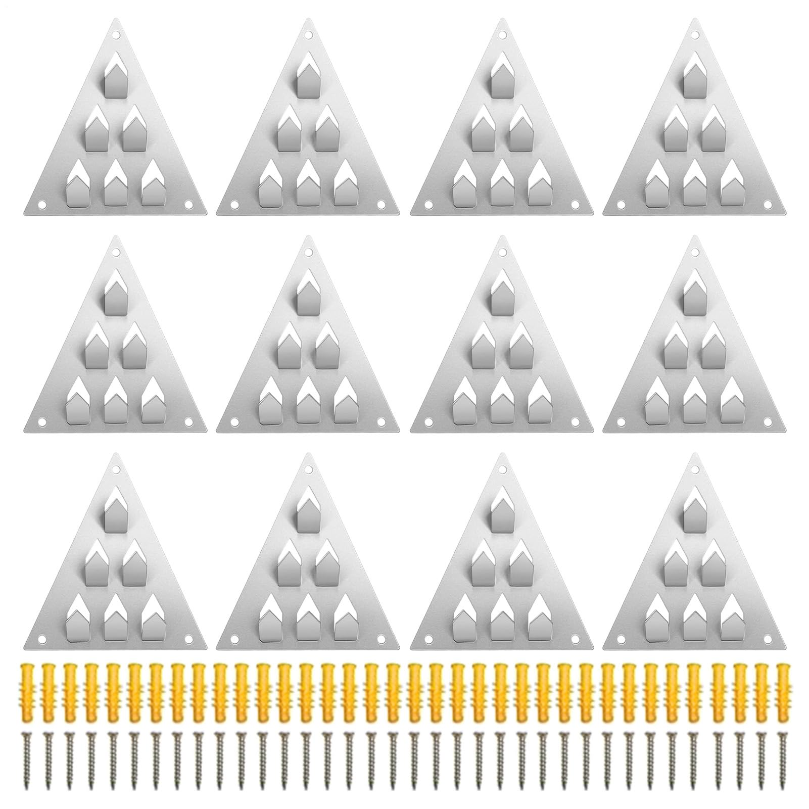 Fixations à pression pour panneaux muraux afin de stopper les vibrations de mousse - 8