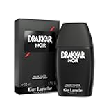 Guy Laroche Drakkar Noir Iconic Designer Fragrance - Intense & Powerful Eau de Toilette - Fougere Blend & Aromatic Spices - Long Lasting Mens Cologne - Day and Evening Scent