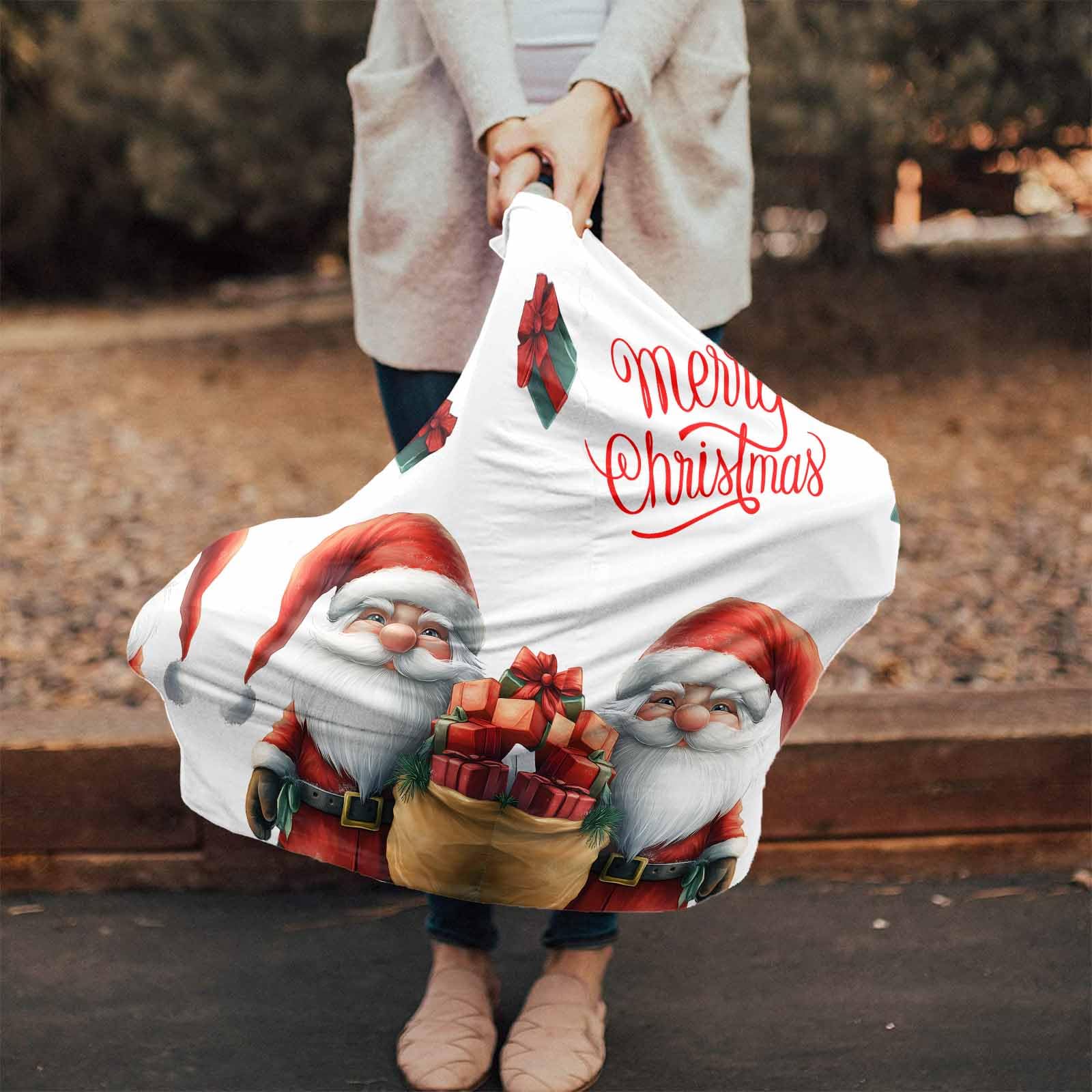 Nursing Cover for Breastfeeding Scarf, Comic Dwarf Various Boxes Merry Christmas Baby Car Covers Super Soft Multi Use for Canopy Shopping Cart Cover Blanket Stroller Cover