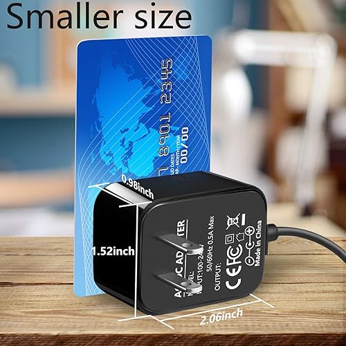 Miniatura 7 de Repuesto para cargador Stanley Fatmax compatible con Stanley SL10LEDS SL10LEDSL 5V linterna cable de alimentación