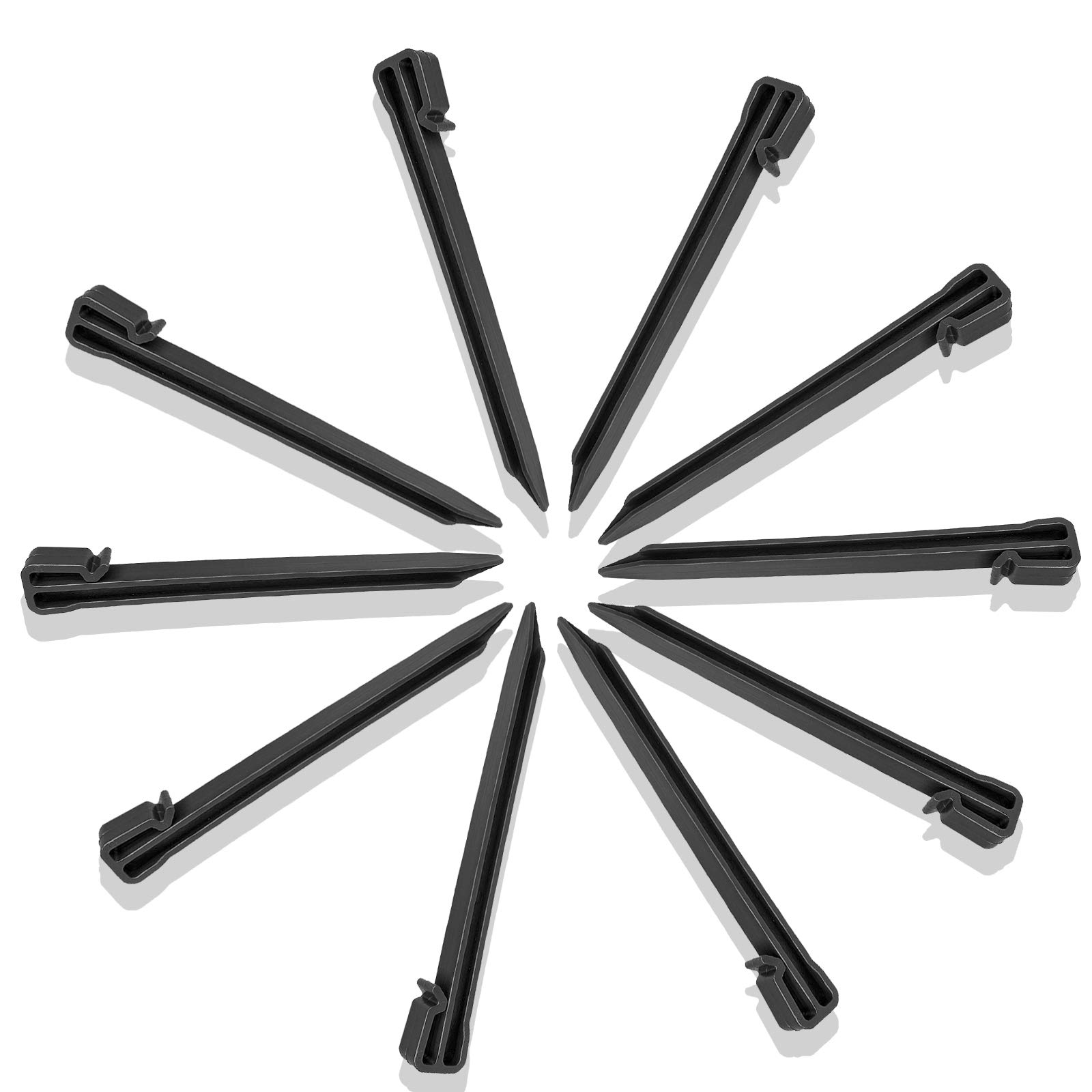 Buy Asoleo Garden Landscape Edging Stakes 10 Pcs,10 Inch Lawn Edging